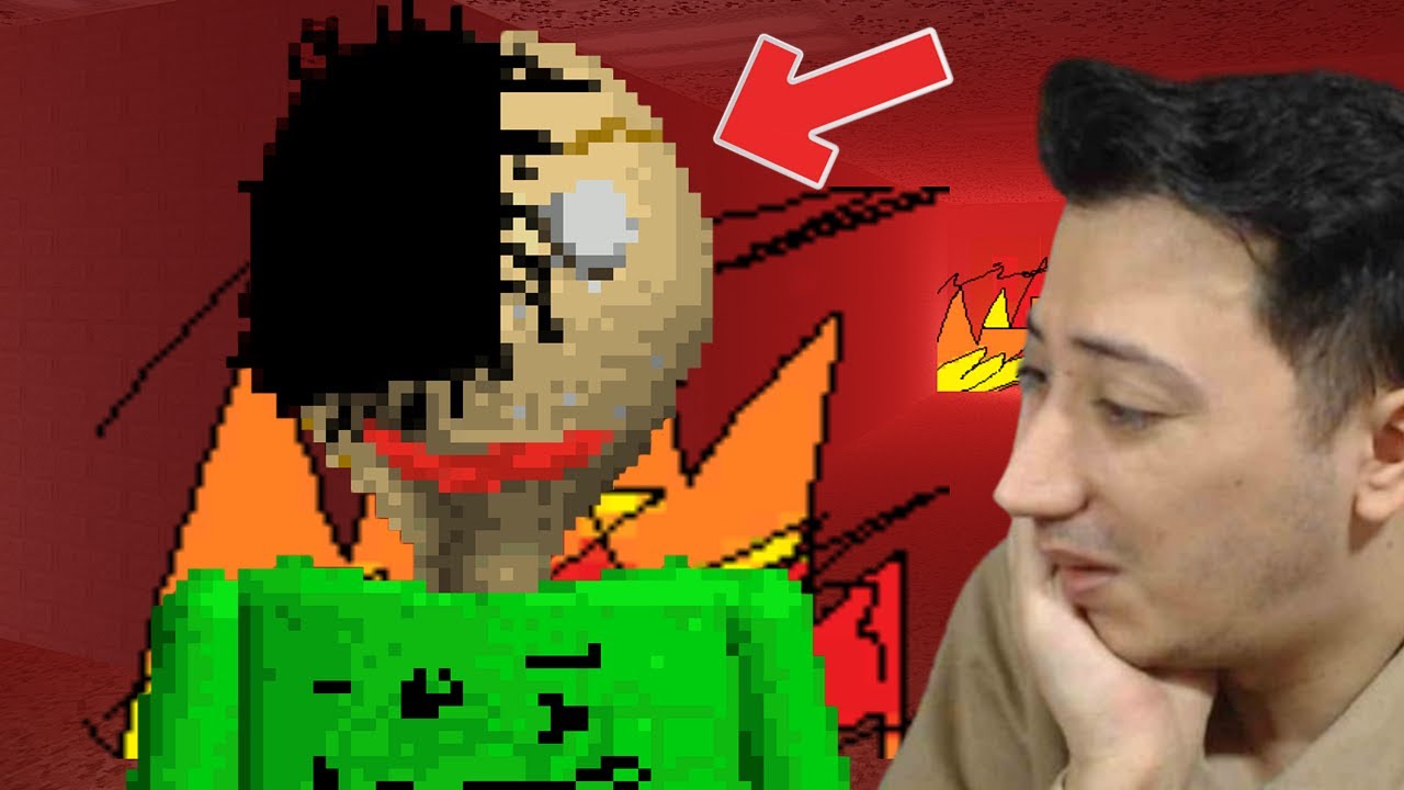 BALDİ OKULUNDA YANGIN ÇIKTI, YÜZÜ YANDI😱 #baldisbasics