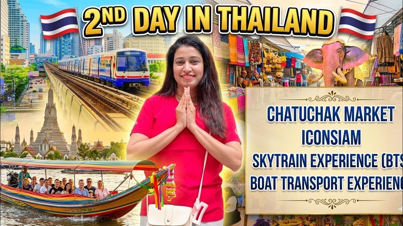 2nd Day in Thailand - Bangkok  #chatuchakweekendmarket #iconsiam #thaifood #bolt #shoppinginbangkok