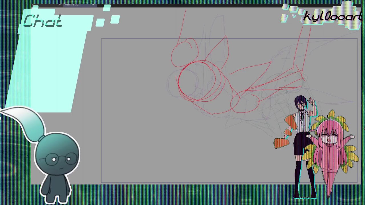animating for da vibes