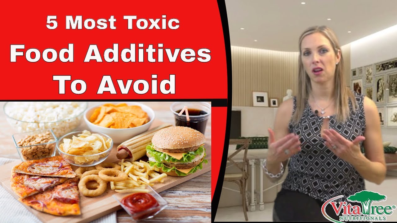5 Most Toxic Food Additives to Avoid : Carcinogenic foods to avoid - VitaLife Show Episode 119