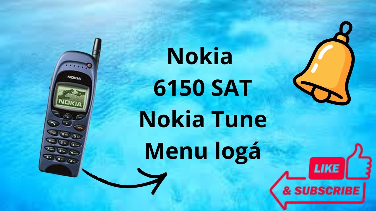 Nokia 6150 – Originálne zvonenie Nokia Tune + menu logá Retro klasika z 90. rokov