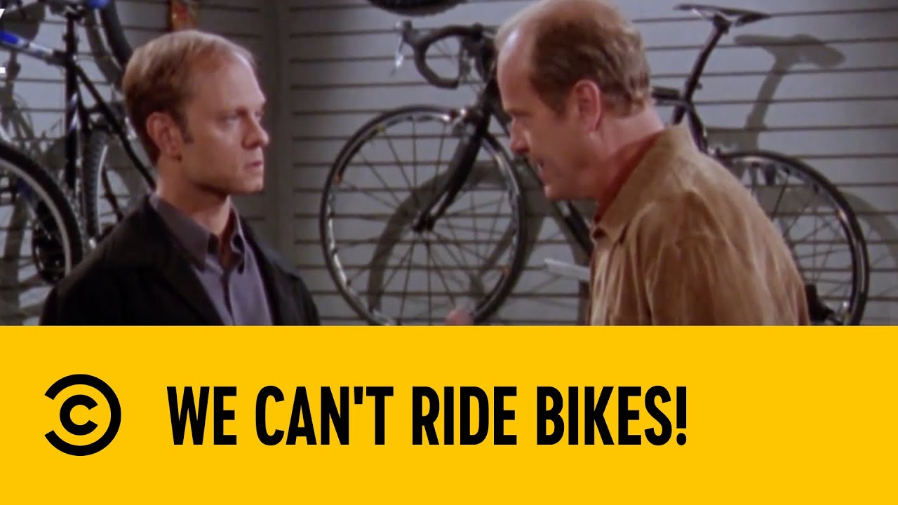 We Can't Ride Bikes! | Frasier | Comedy Central Africa