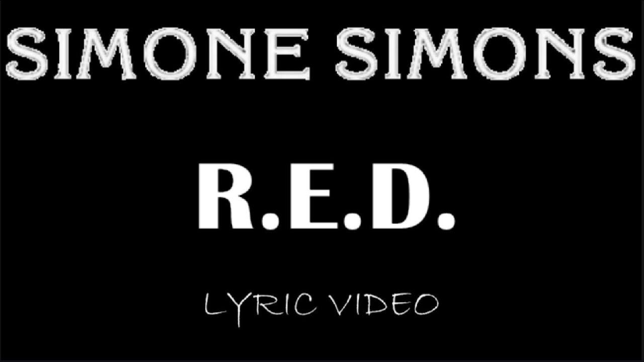 Simone Simons - R.E.D. - 2024 - Lyric Video