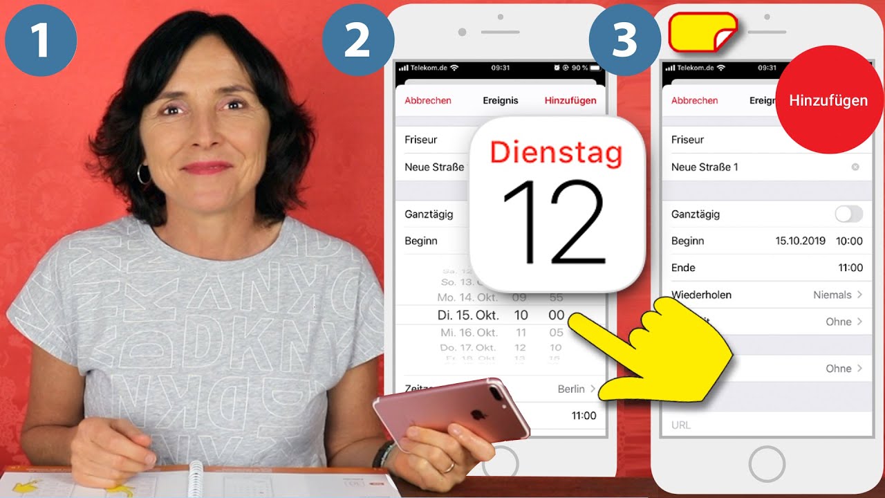 iPhone Kurs für Senior*innen Teil 16 Meine Termine im iPhone Kalender.
