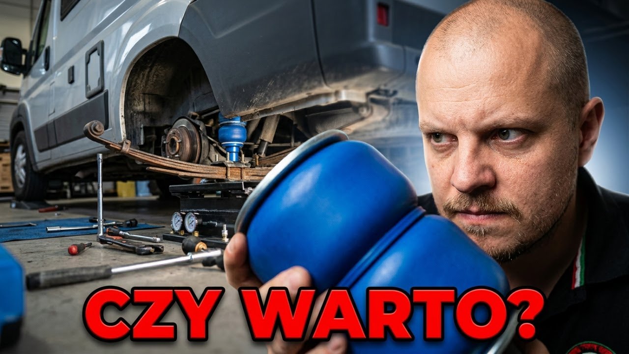 Montuję zawieszenie pneumatyczne do kampera Fiat Ducato. Czy warto?