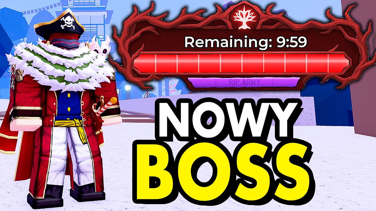 POKONAŁEM NAJTRUDNIEJSZEGO BOSSA z NOWGO UPDATE BLOX FRUITS
