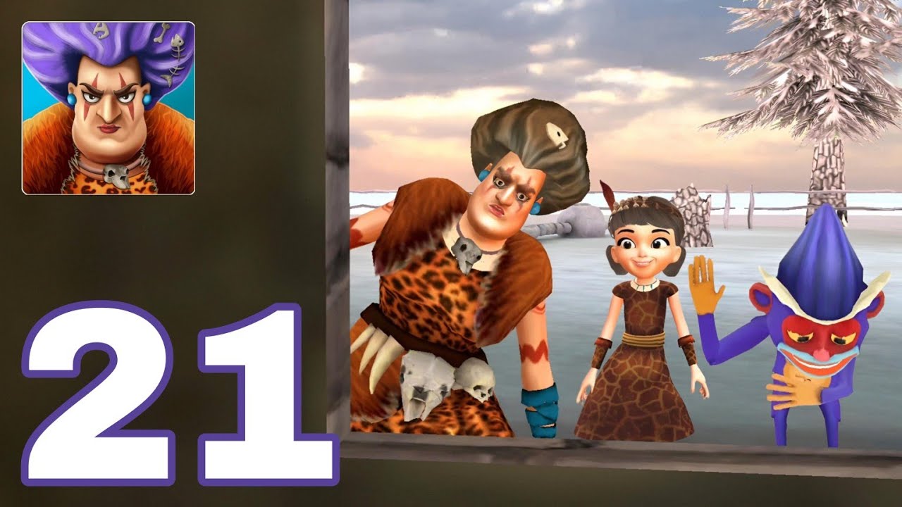Scary Teacher Stone Age Gameplay Part 21 New Levels