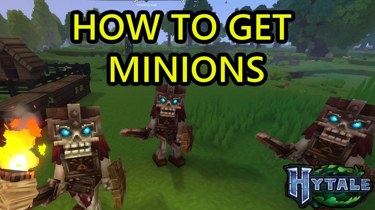 Hytale How to Get Minions. Grimoire Rekindled Embers Location and Large Praetorian Skeleton Location