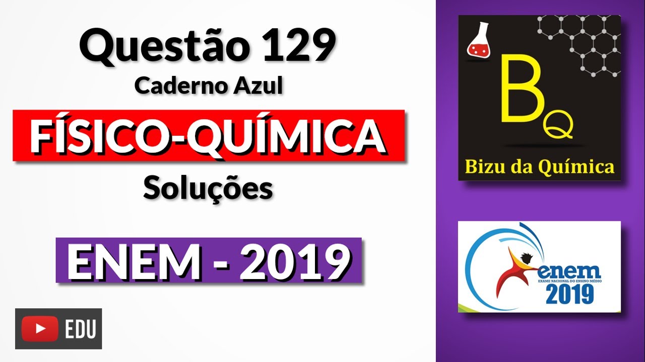 ENEM-2019 (QUESTÃO 129) | Prova Azul | Físico-Química - Soluções - Titulação