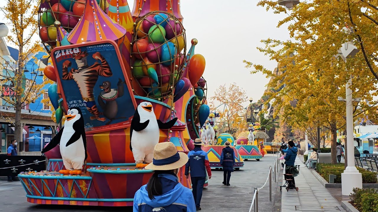 【4K】Universal Studio Beijing  Parade  11/08  北京ユニバーサル　パレード 유니버셜스튜디오 베이징 퍼레이드 北京环球影城环球大巡游