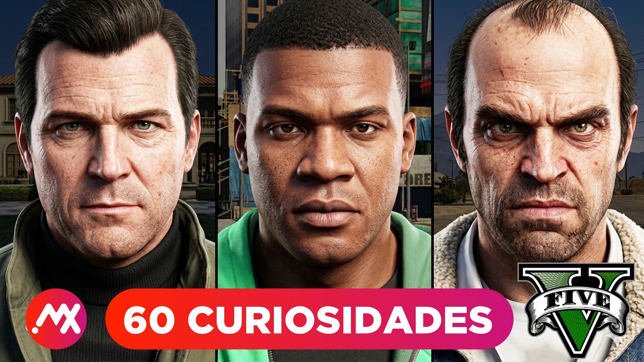 60 FATOS CURIOSOS de GTA 5