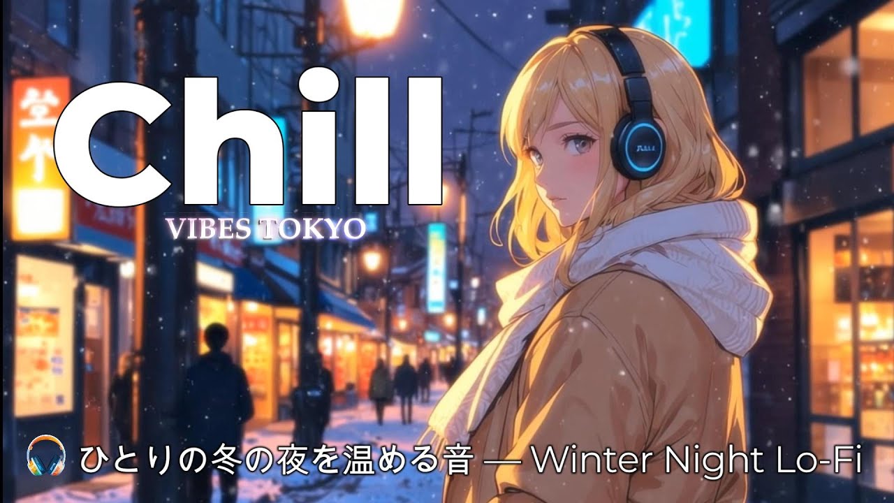 チルくてエモい曲｜夜に聴きたい邦楽Lo-Fi【作業用BGM】