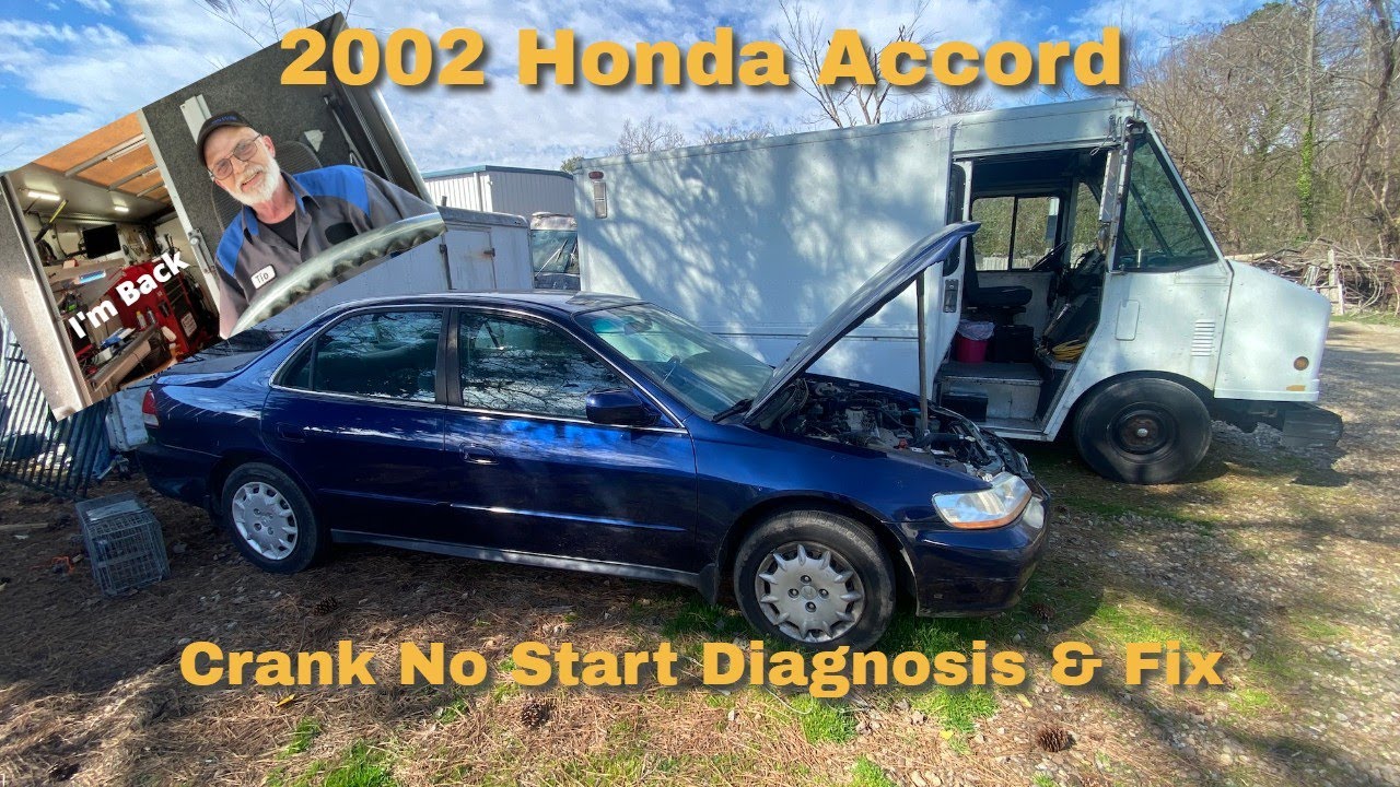 Honda Accord 2002 года — двигатель не заводится — диагностика и устранение неполадок