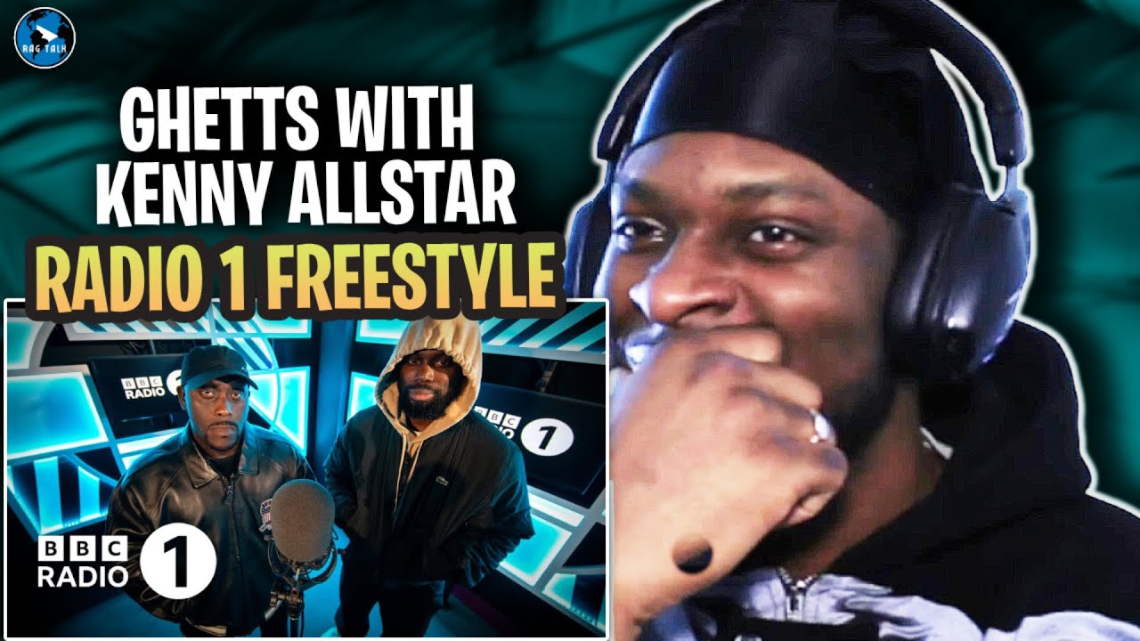 Ghetts | Radio 1 Freestyle with Kenny Allstar | #RAGTALKTV REACTION