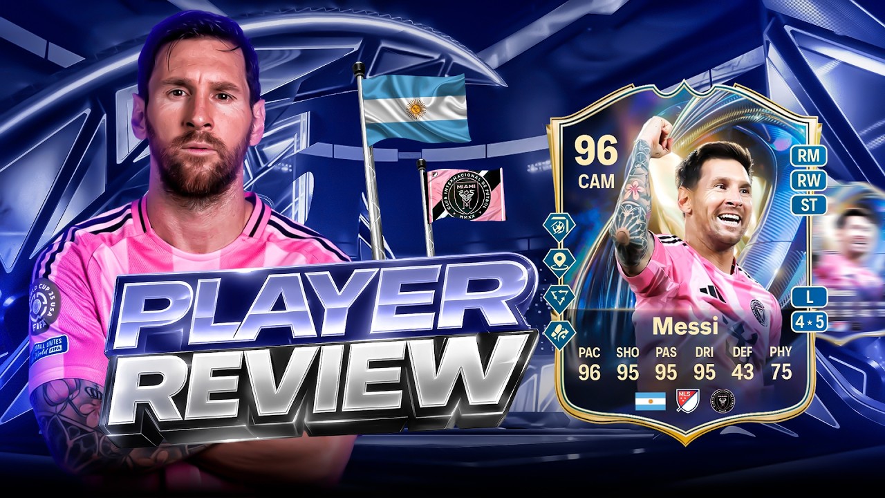 Обзор игрока Месси из команды сезона 96 - EA FC 26 ULTIMATE TEAM