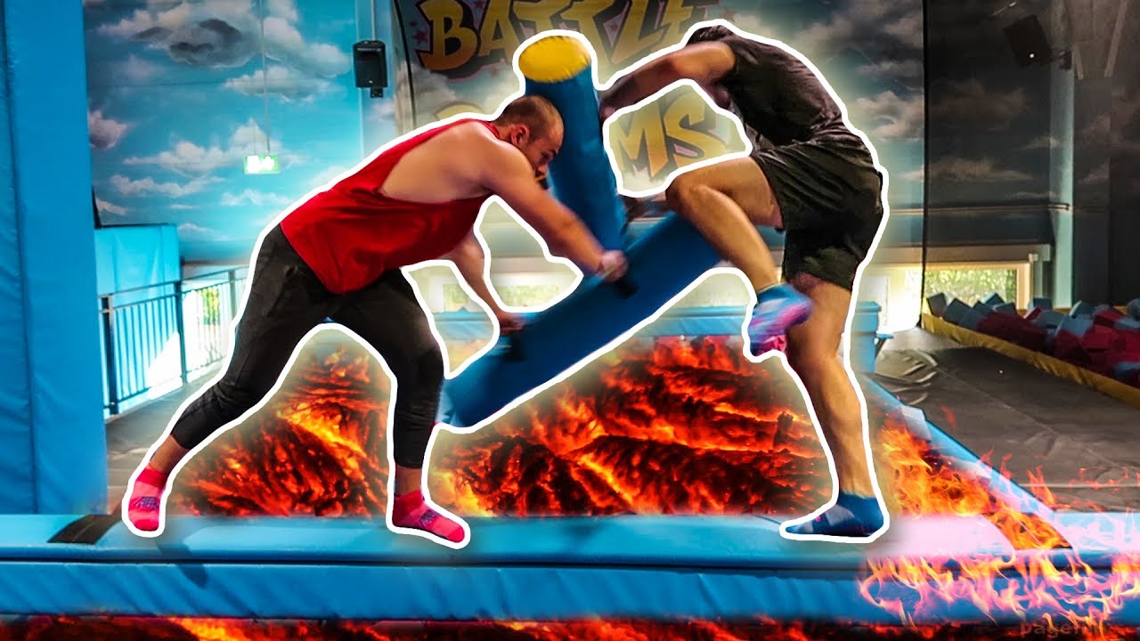 DER BODEN IST LAVA IM TRAMPOLINPARK !