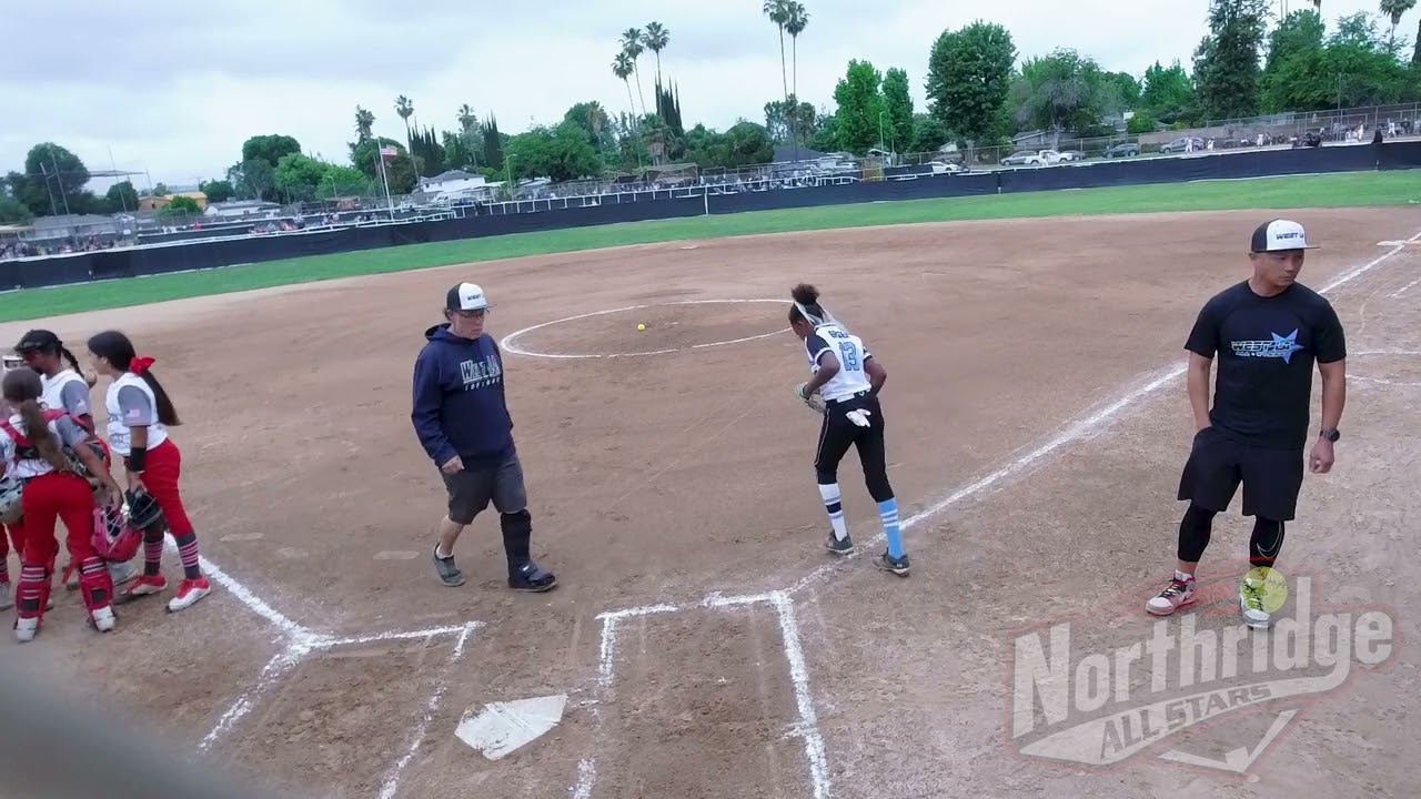 6/9/24 - Northridge Silver 10u All Stars vs West LA Summer 2024 Softball Elimination Game