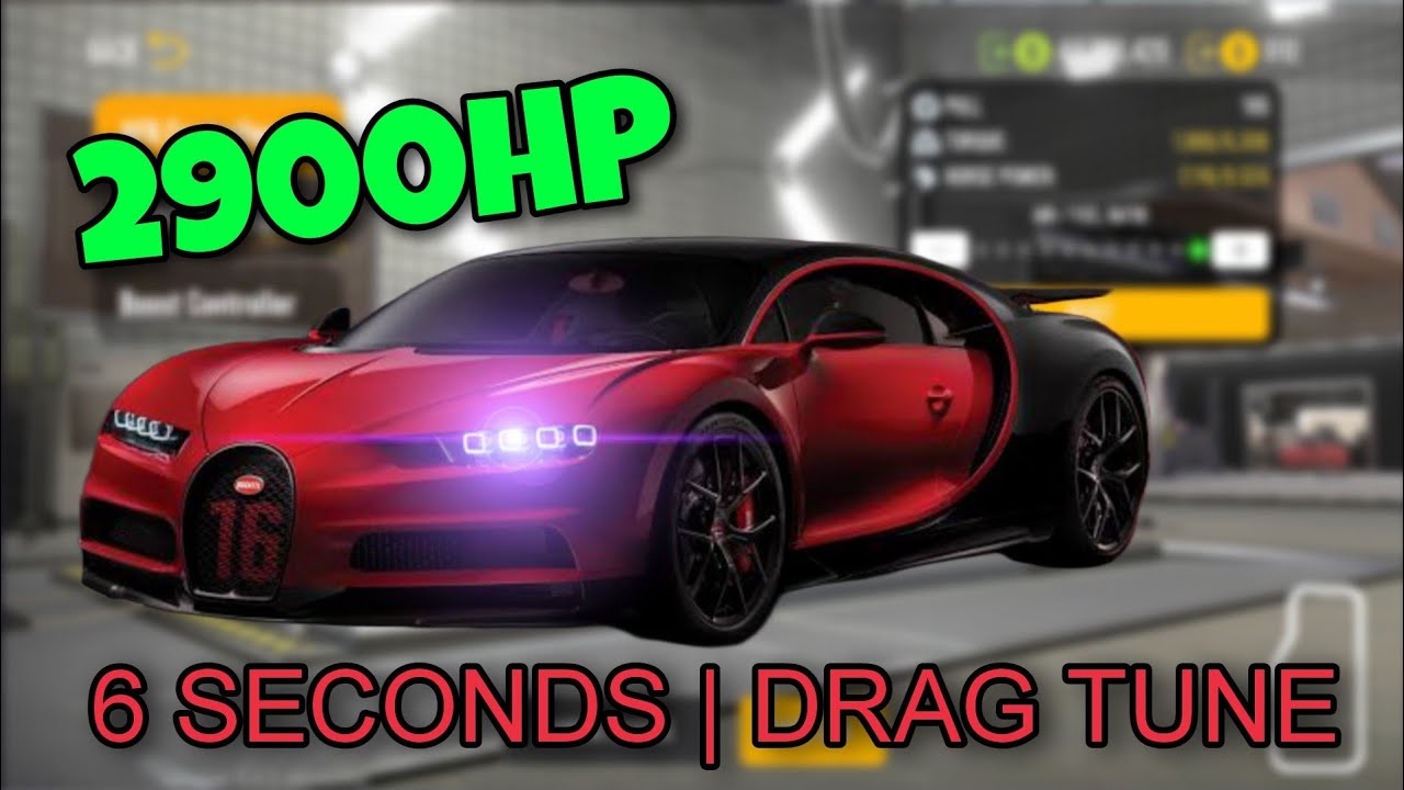 2.900HP Bugatti Chiron Drag Tune in CPM2 | cpm 2