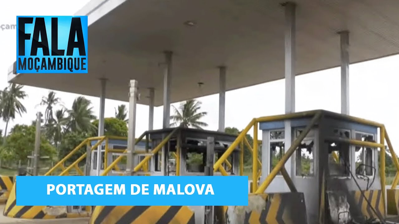 População destrói portagem d Malova, no distrito da Massinga, na província de Inhambane @Portal FM | Fala Moçambique