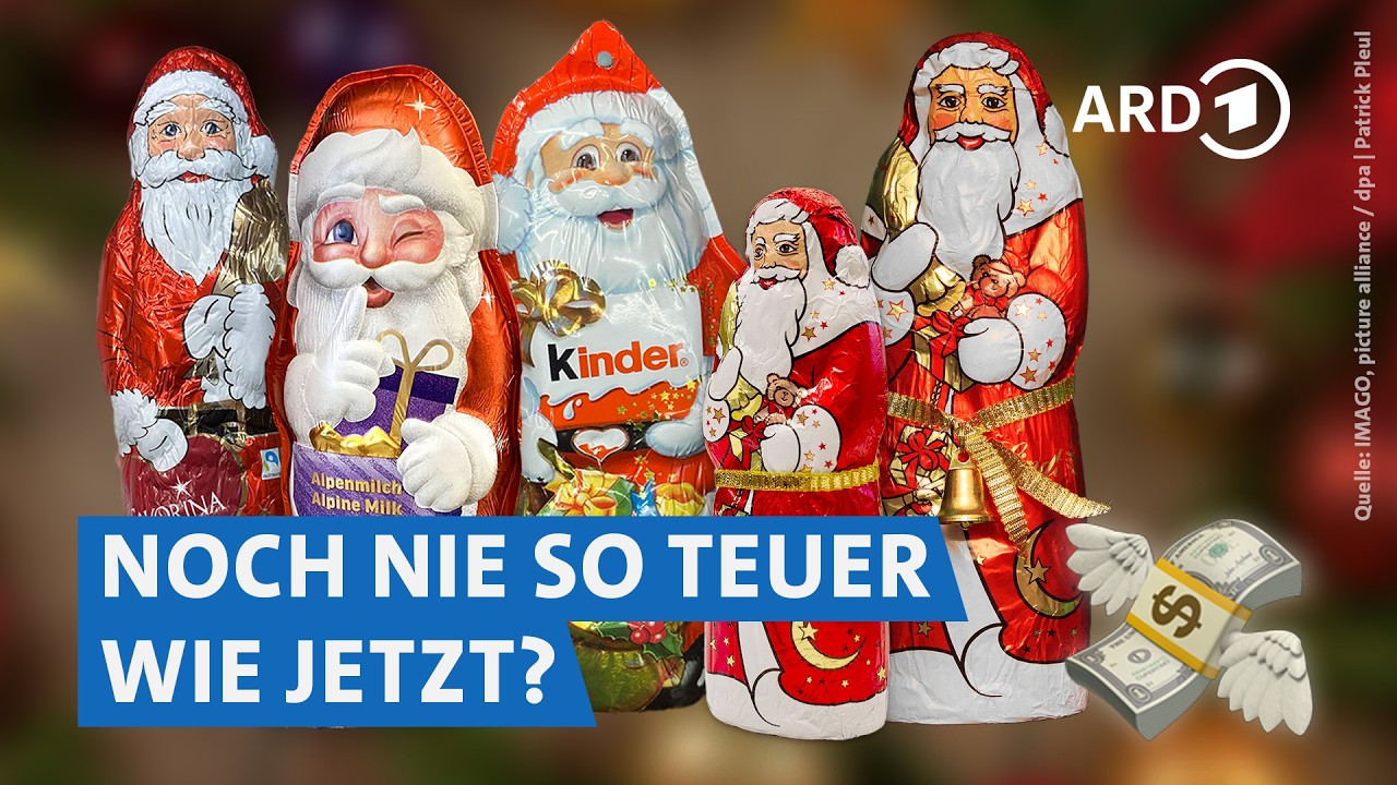Teure Weihnachtsschokolade: Was wirklich hinter den krassen Preisen steckt! | SUPER.MARKT rbb