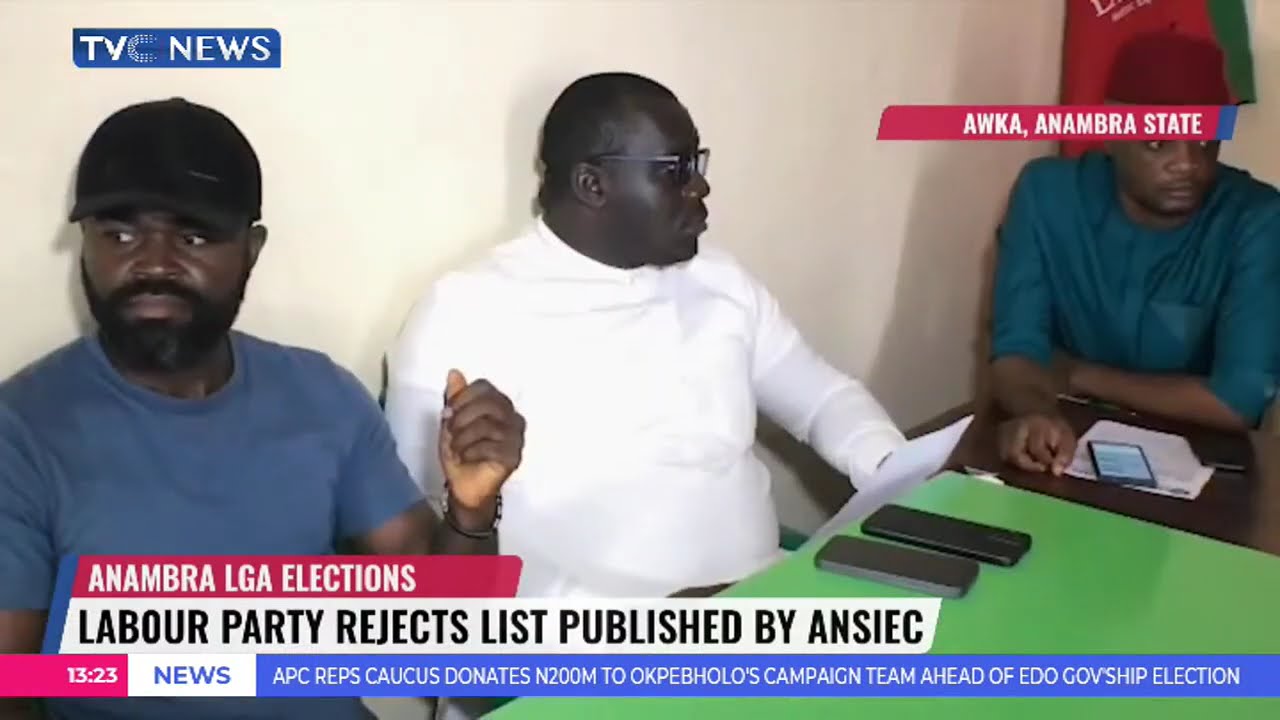Anambra LG Polls: LP Rejects Names of Candidates Published by ANSIEC