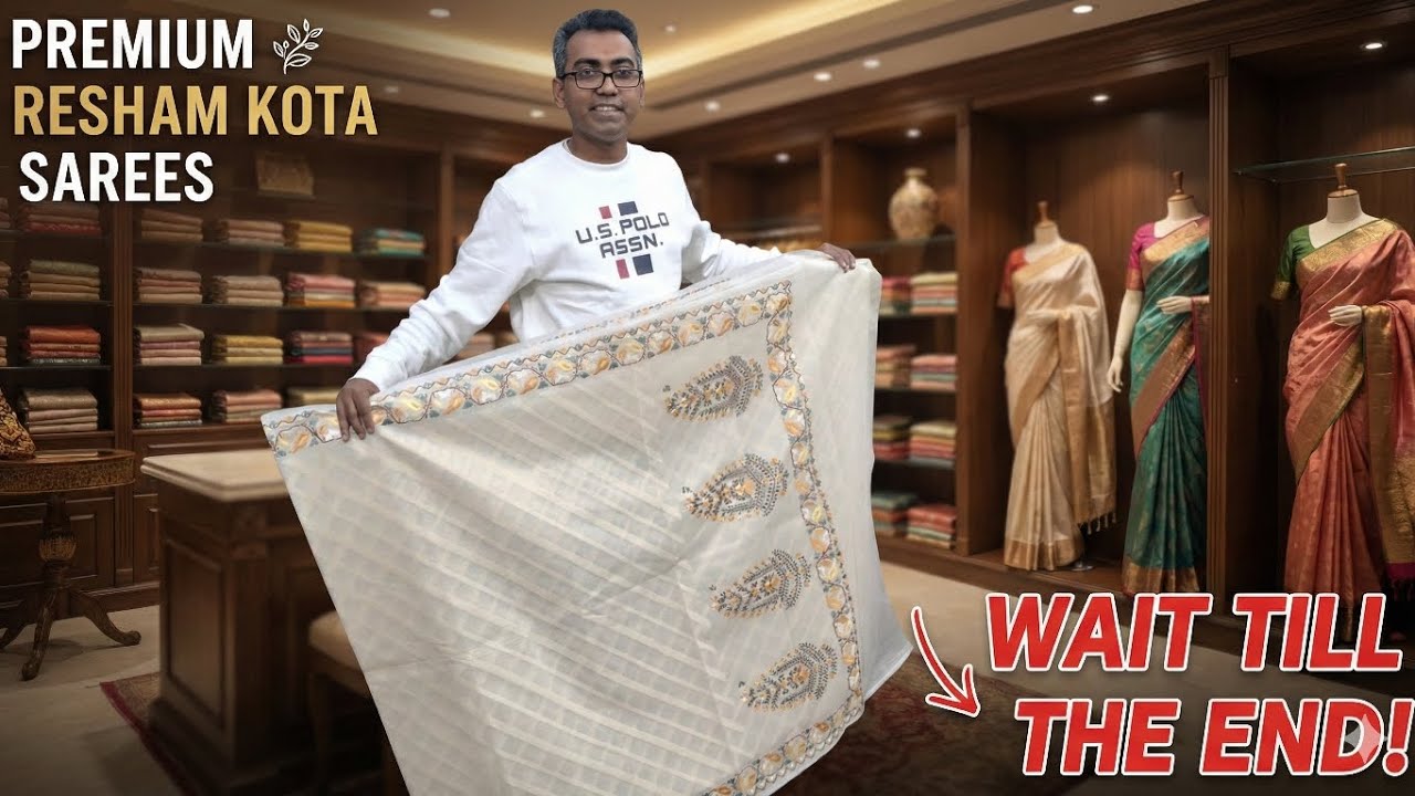 Premium White Kota Sarees with Price |Best Saree Shop in Salt Lake Kolkata #sareeboutique #abarani