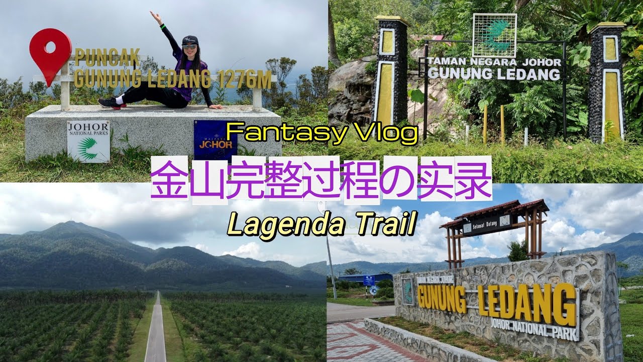 【Johor】Gunung Ledang via Lagenda Trail | 完整版攀登金山全过程 | 大马半岛南部最高峰 | #MountOphir #爬金山前必须看的教材