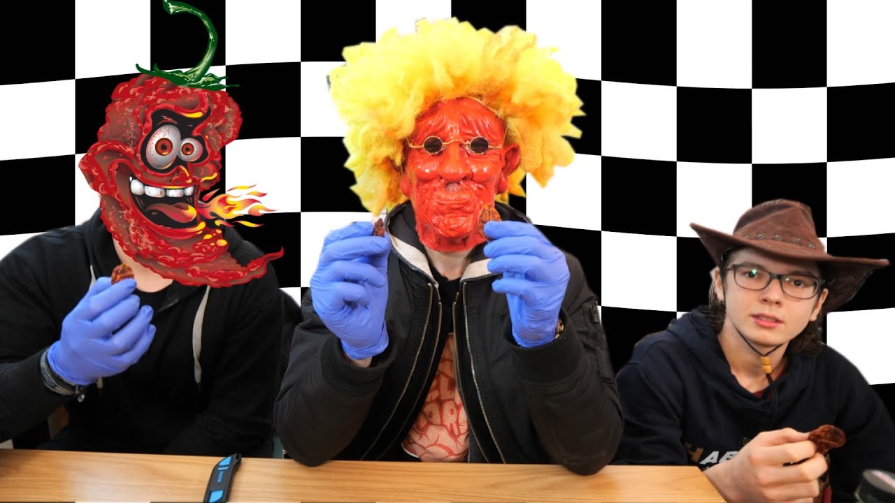 DAS SCHÄRFE FINALE ! - CAROLINA REAPER CHILI PUR ESSEN