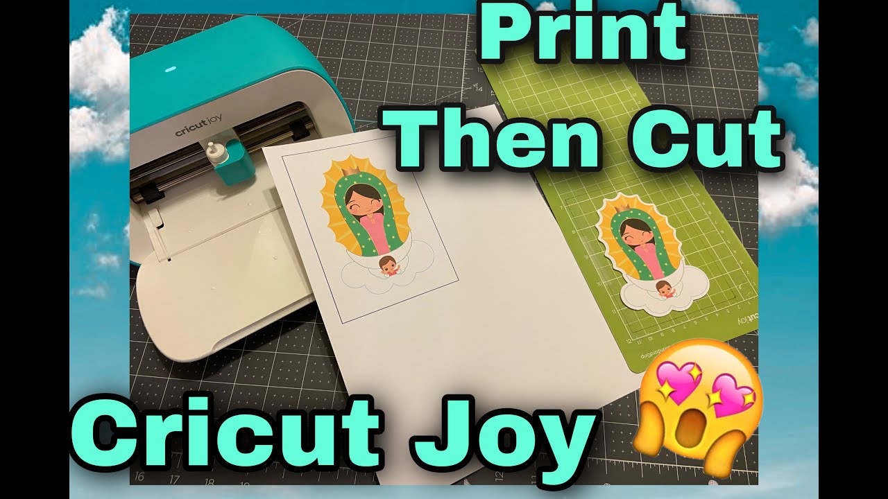 CRICUT JOY PRINT THEN CUT PROJECT. IMPRIMIR PARA CORTAR CON CRICUT JOY.  ESPAÑOL / ENGLISH