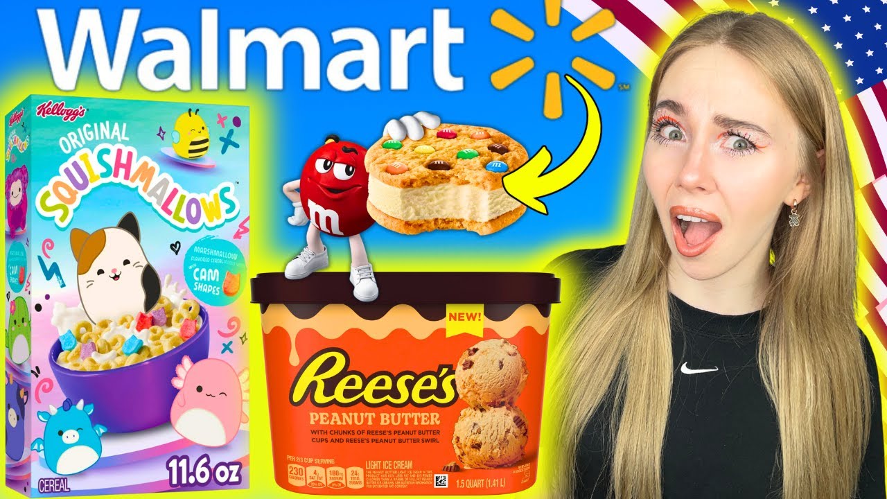 WIELKIE JEDZENIE W AMERYKAŃSKIM WALMART 🇺🇸 | Walmart | USA | Pattje