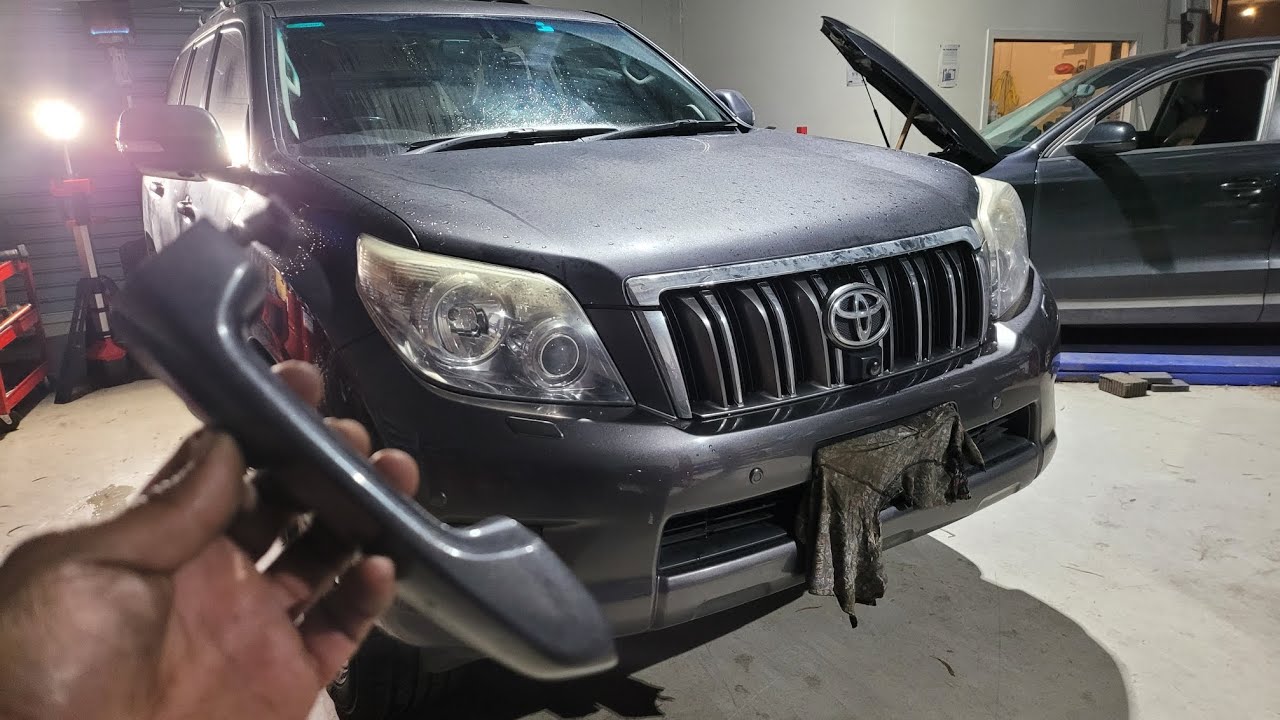 Easy way to  do#Land cruiser prado #door hedal replacement