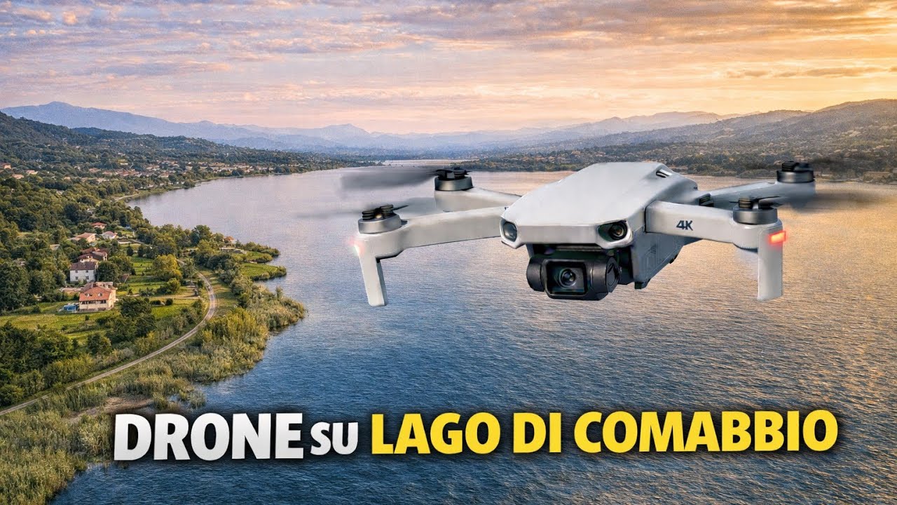 🚁 Dji Mini 4k - Lago di Comabbio 🏞️