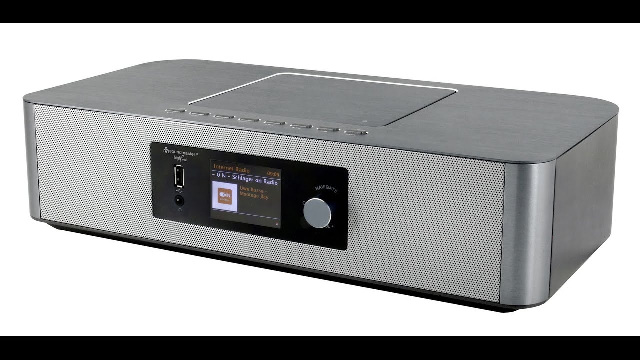 Soundmaster ICD2020 Internetradio DAB+ UKW Radio CD-MP3 App-Steuerung
