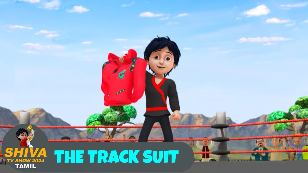 Shiva Episode 95 | The Track Suit | சிவன் எபிசோட் 95 | New Action Cartoon | Shiva TV Show 2024 Tamil