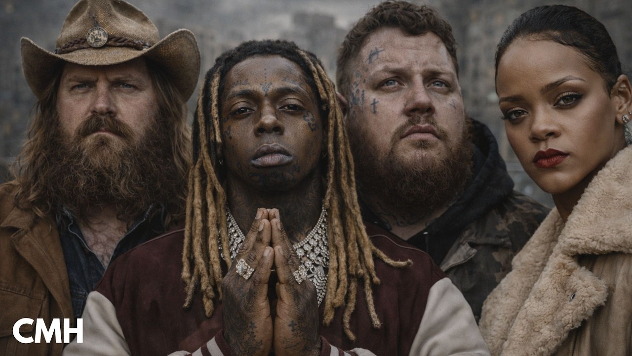 Chris Stapleton ft Jelly Roll, Rihanna & Lil Wayne – Grace Will Find Me (2026 Fan Made Gospel Song)