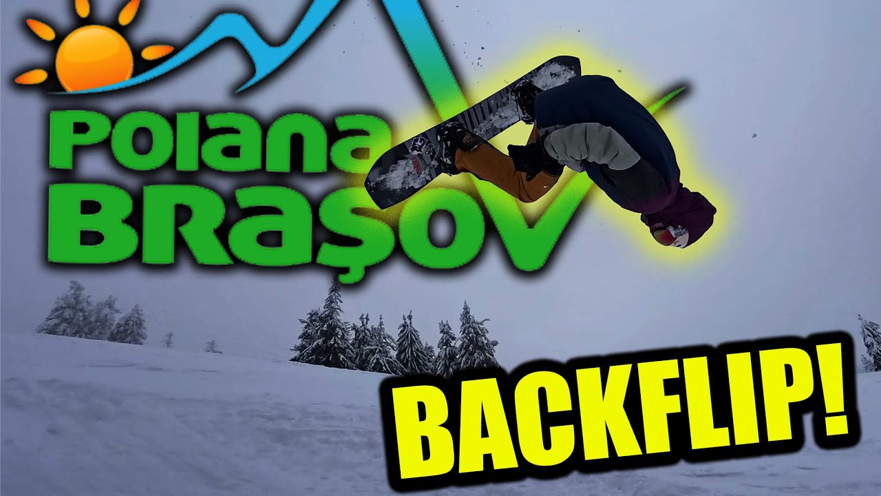 Cum te poti da in Poiana Brasov cand e powder!