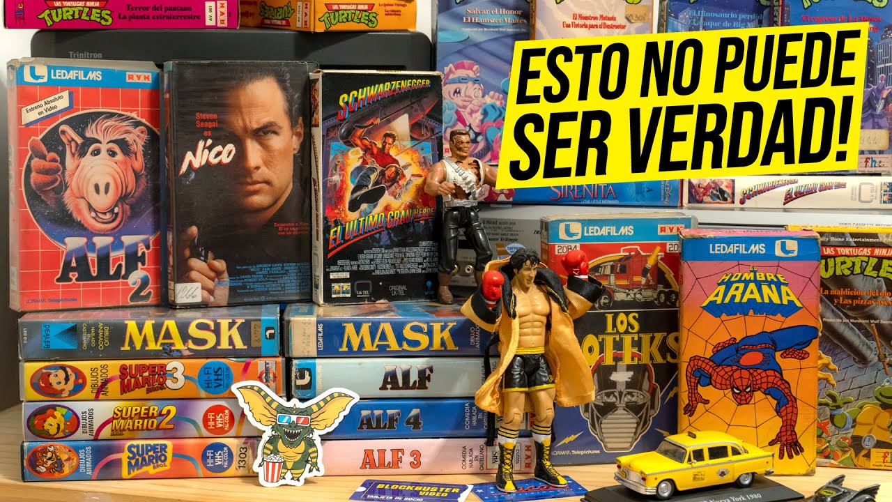 MILES de VHS en un VIDEOCLUB increíble