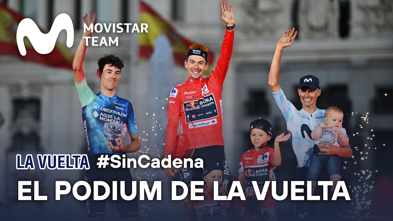 #SinCadena: Enric Mas tercer clasificado de La Vuelta 2024 | Movistar Team