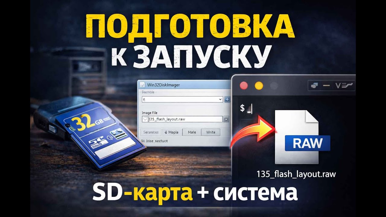 #3 STM32MP135 |  Подготовка к запуску Linux, пишем layout диска на SD