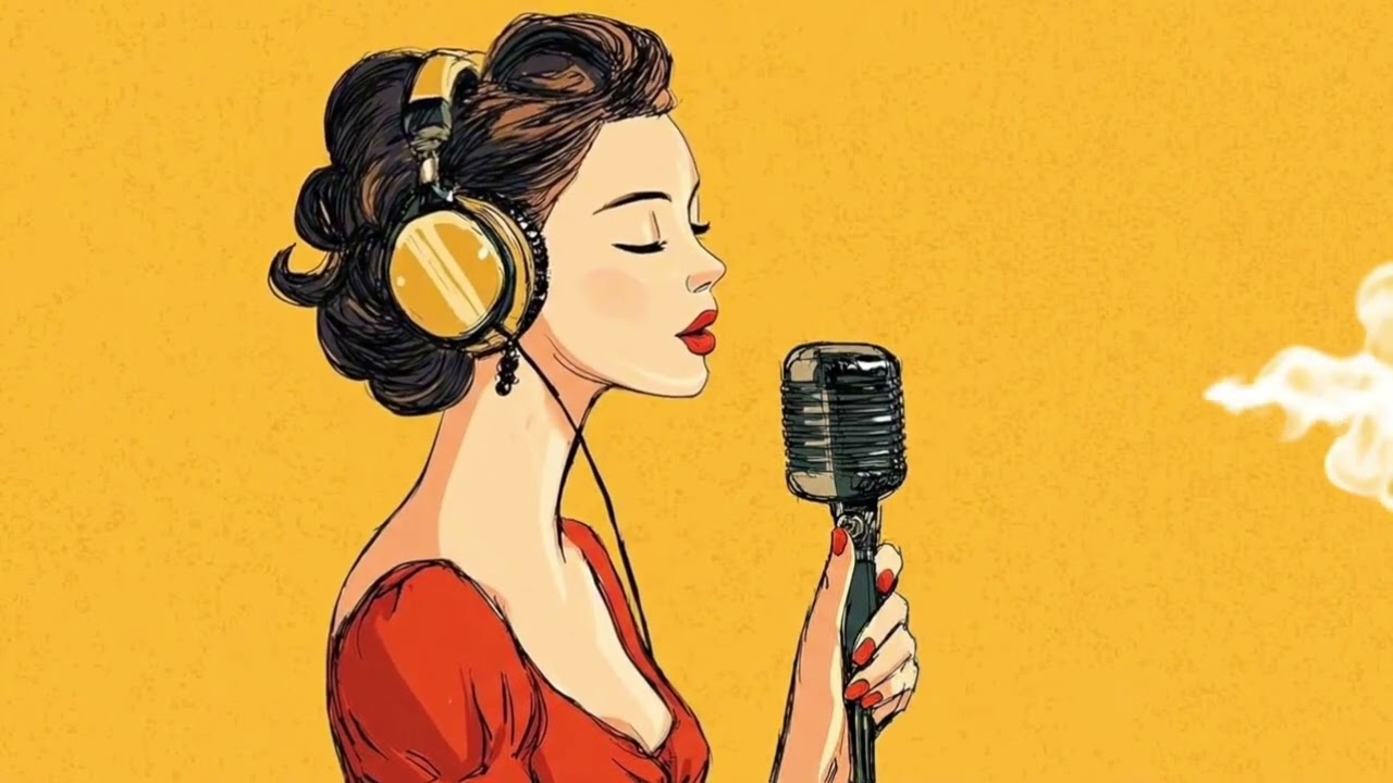Smoking Girl Singing: Captivating Retro Vibes & Vintage Style