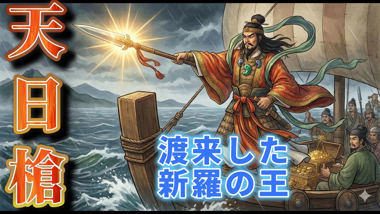 【アメノヒボコ】神になった新羅の王子。天日槍の正体。