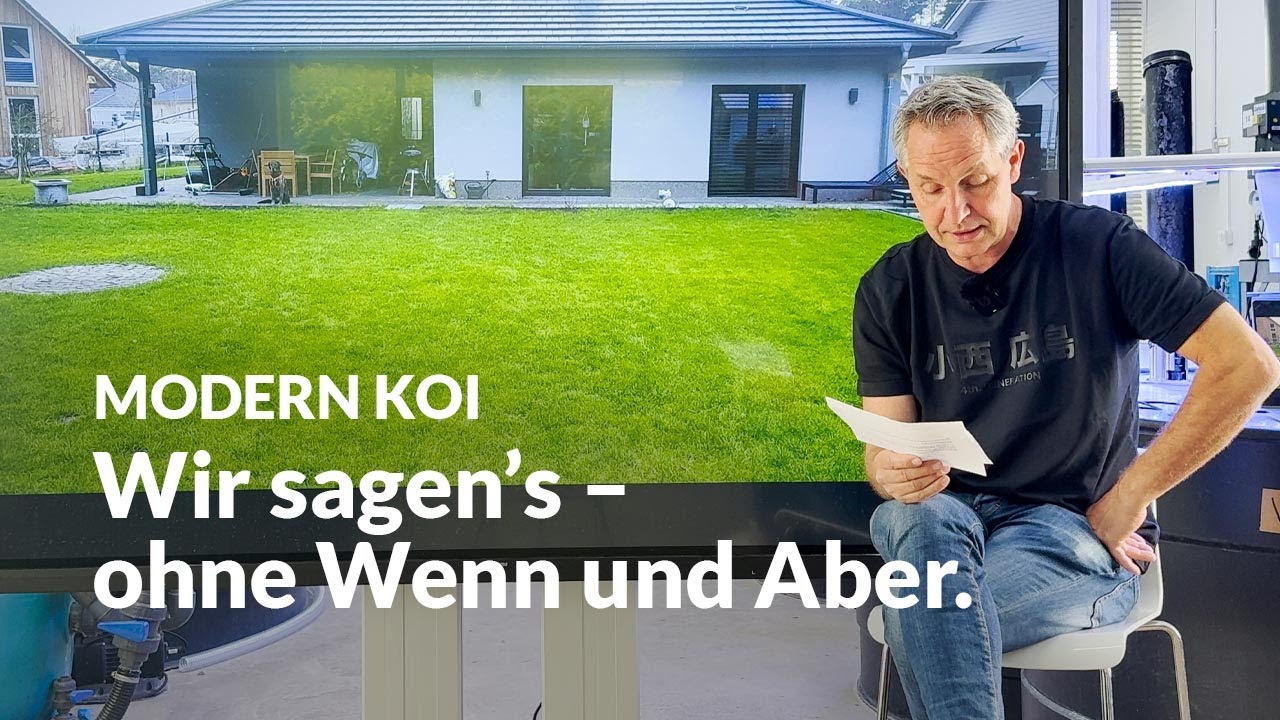 Dichtschl&auml;mme im Teichbau: Ja oder Nein? | Modern Koi Blog #7420