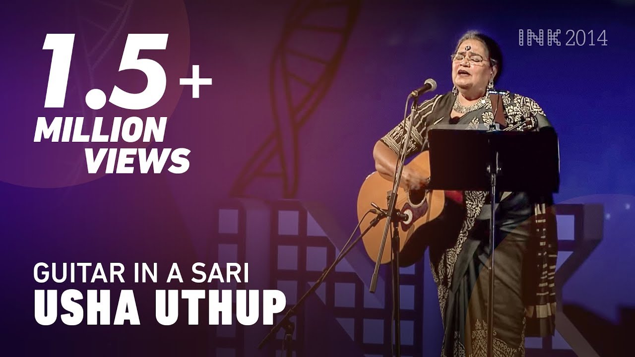 Usha Uthup: Guitar in a sari