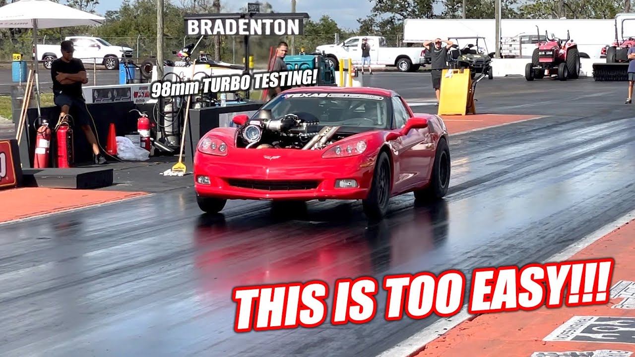 Ruby RETURNS To Test Her NEW 98mm Turbo!!! Literally TOO FAST For Her Own Good!
