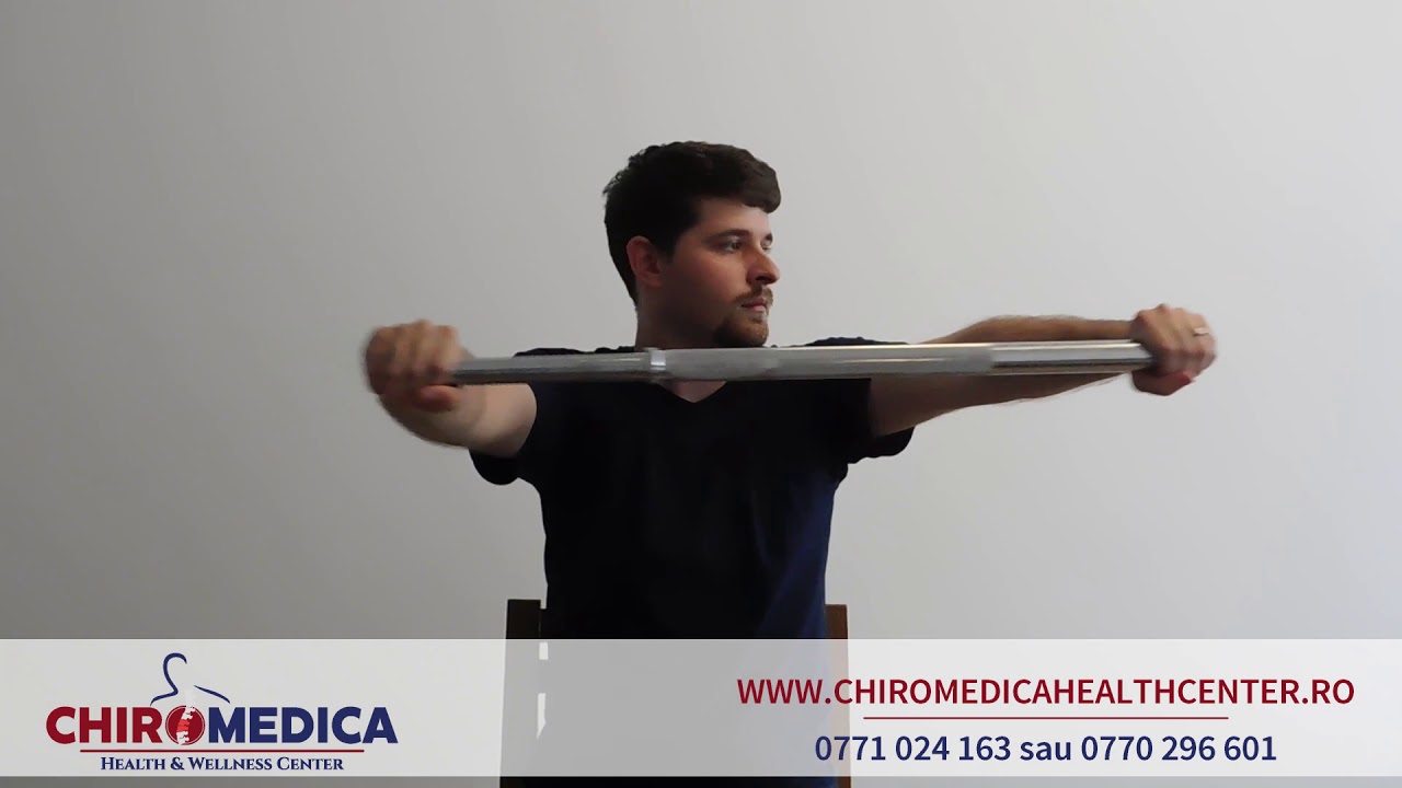 Exerciții corective pentru cifoza dorsală - cu chiropractorul Molnar Mihaly