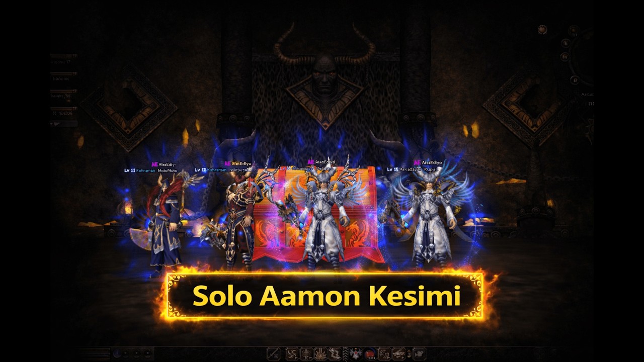 🔴🚨Solo Aamon Kesimi !!! ( Tılsımsız - Nezerath Başsız - Güç Kutsamasız ) Metin2TR DeLas Store