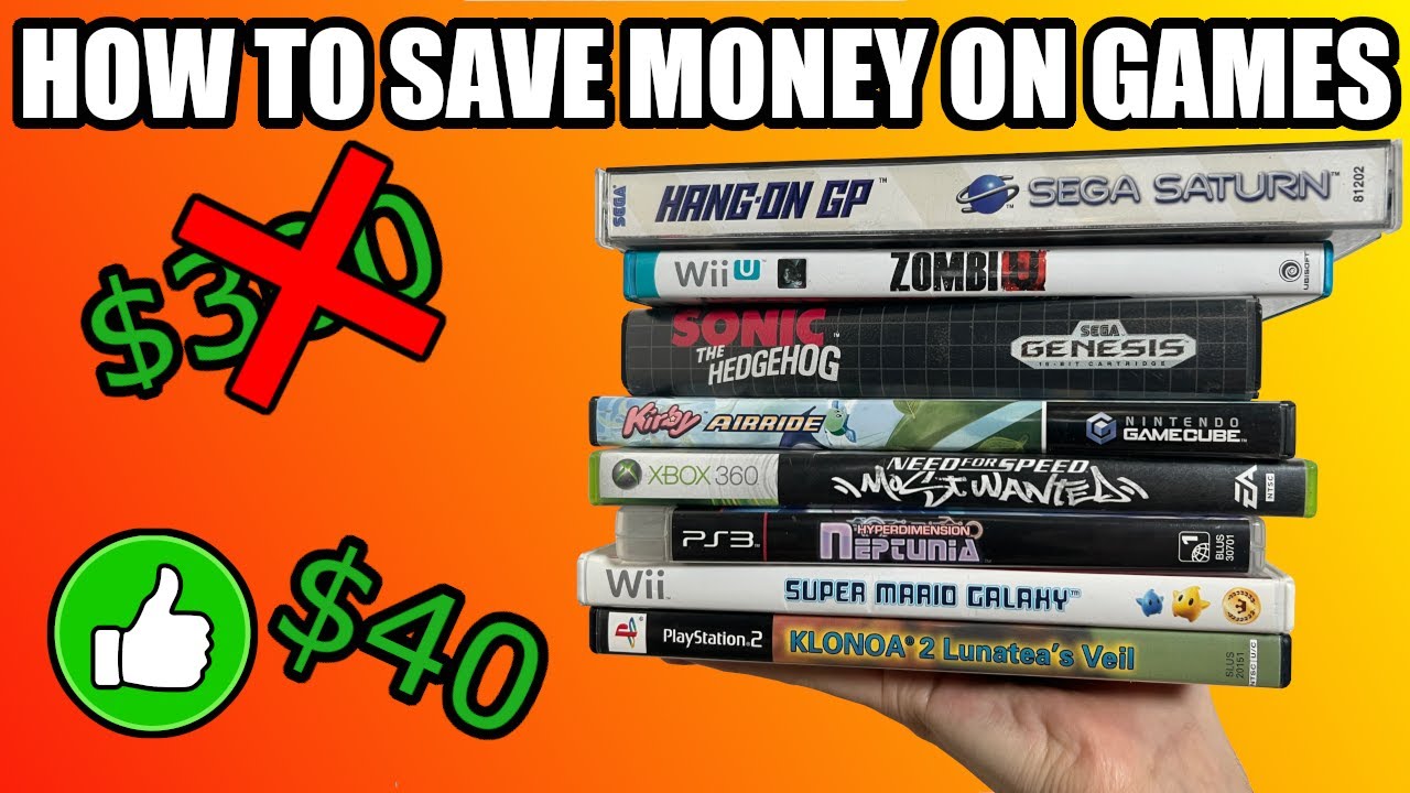 How To SAVE Money Collecting Video Games - Here's Multiple Strategies To Use!