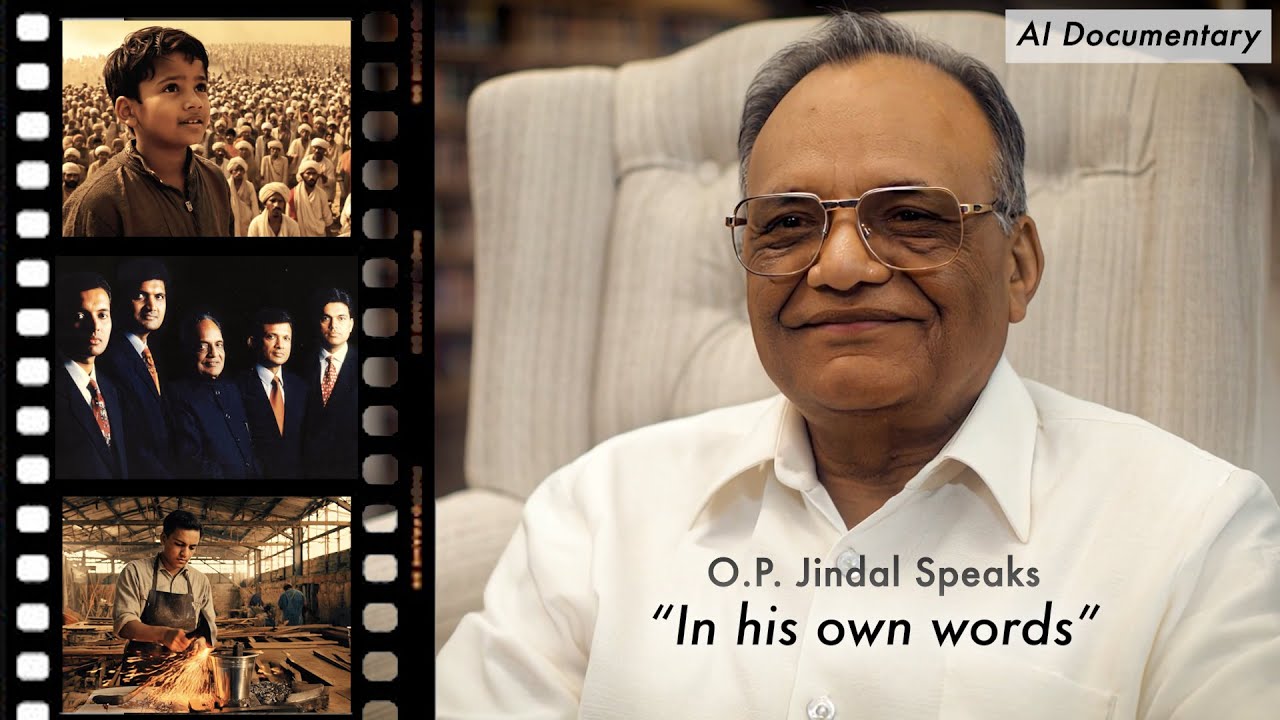 Shri O.P. Jindal – In His Own Words | A Heartfelt AI Conversation at JGU