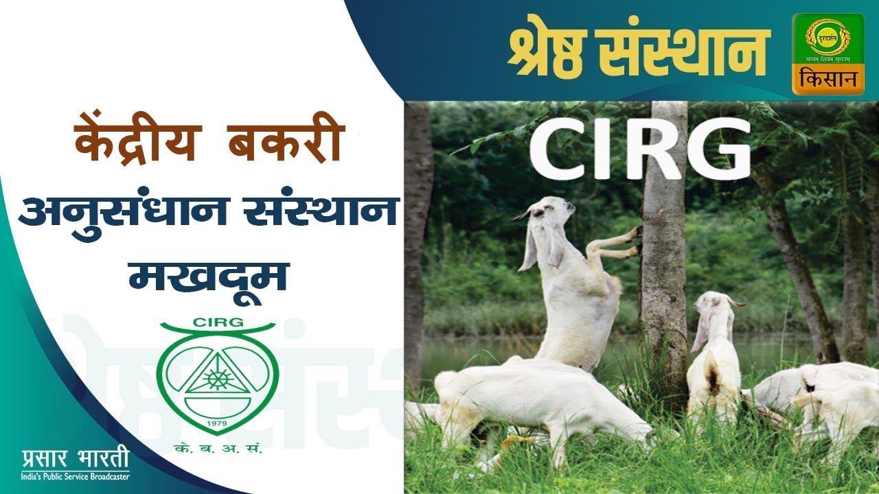 श्रेष्ठ संस्थान : केंद्रीय बकरी अनुसंधान संस्थान मखदूम   | Shresth Sansthan | Oct .02,2022