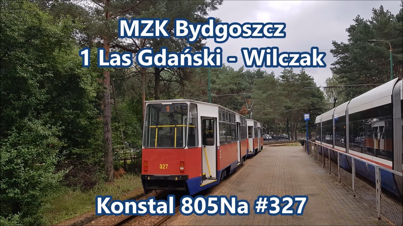 MZK Bydgoszcz - linia 1, Konstal 805Na #327